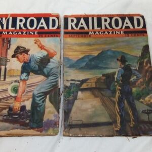 Vintage Railroad Magazine Set